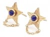 gold earrings made of stainless steel