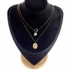 GOLD CHAIN NECKLACE celebrity STAINLESS STEEL