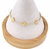 BRACELET GOLD CELEBRITY STAINLESS STEEL