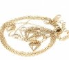 GOLD CHAIN NECKLACE celebrity STAINLESS STEEL