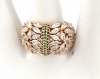 gold ring 18,60mm. gold-plated engagement xuping