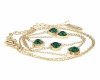 GOLD CHAIN NECKLACE celebrity STAINLESS STEEL