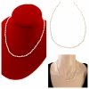 GOLD CHAIN NECKLACE celebrity STAINLESS STEEL