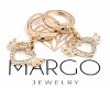 gold plated earrings with exclusive cubic zirconia