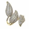 gold ring 17,00mm. gold-plated engagement xuping