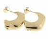gold earrings made of stainless steel
