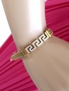 BRACELET GOLD CELEBRITY STAINLESS STEEL