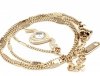 GOLD CHAIN NECKLACE celebrity STAINLESS STEEL