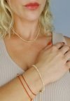 GOLD CHAIN NECKLACE celebrity STAINLESS STEEL