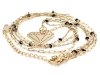 GOLD CHAIN NECKLACE celebrity STAINLESS STEEL