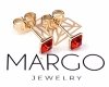 exclusive swarovski gold-plated earrings