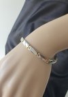 BRACELET GOLD CELEBRITY STAINLESS STEEL