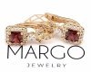 exclusive swarovski gold-plated earrings