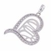 gold pendant 18k shiny xuping