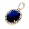 gold pendant 18k shiny xuping