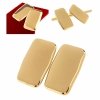 gold earrings made of stainless steel