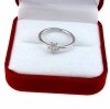 gold ring 18,60mm. gold-plated engagement xuping