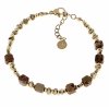 BRACELET GOLD CELEBRITY STAINLESS STEEL