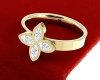 ring 19,00mm gold stainless steel