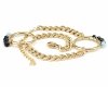 BRACELET GOLD CELEBRITY STAINLESS STEEL