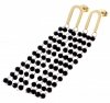gold earrings made of stainless steel