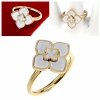 ring 19,00mm gold stainless steel