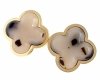 gold earrings made of stainless steel