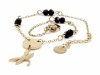 BRACELET GOLD CELEBRITY STAINLESS STEEL