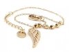 BRACELET GOLD CELEBRITY STAINLESS STEEL