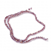 Glass beads faceted strands