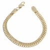 gold bracelet for a gold-plated leg