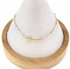 @4886 Bransoletka złota 16+5 stal chirurgiczna 316L Viki Lady 