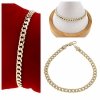 0238 Bransoletka elegancka złota 20cm pozłacana 14k Xuping