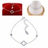 @2525 Bransoletka srebrna 17+3 stal chirurgiczna Blueberry celebrytka