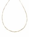 2289 Złoty łańcuszek 45cm 1mm pozłacany 18k Xuping