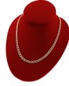 1270 Złoty łańcuszek 50cm 5mm pozłacany 18k Xuping 