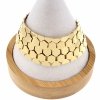 2419 Bransoletka złota elegancka 20cm pozłacana 14k QZ