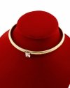 2395c Złoty łańcuszek naszyjnik 33+8 stal chirurgiczna 316L Viki lady choker
