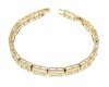 2773 Bransoletka złota elegancka 20cm pozłacana 14k Viki Lady