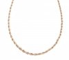 2772 Złoty łańcuszek 45cm 4mm pozłacany 18k Xuping
