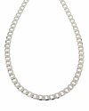 620 Srebrny łańcuszek 50cm 5mm pozłacany białym złotem Xuping pancerka