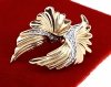 2215 Złote kolczyki pozłacane cyrkonie 18k Xuping wtykane w ucho-sztyft 