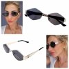 ok93 Damskie okulary przeciwsłoneczne muchy ozdobne UV400