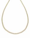 3899 Złoty łańcuszek celebrytka 55cm naszyjnik pozłacany 14K 