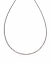 2831 Srebrny łańcuszek 45cm 2mm stal chirurgiczna 316L nierdzewna 