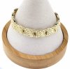 907 Bransoletka złota elegancka 19cm pozłacana 14k Milan