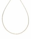 1158 Złoty łańcuszek 45cm 2mm stal chirurgiczna 316L żmijka