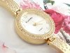 1858a Ekskluzywny damski złoty zegarek Kurren klasyk