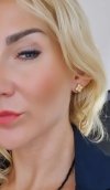 703 Kolczyki złote stal chirurgiczna wtyczki celebrytki 