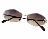 ok76 Damskie okulary przeciwsłoneczne muchy ozdobne UV400